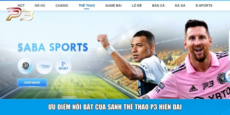 Ưu điểm nổi bật của sảnh thể thao P3 hiện đại
